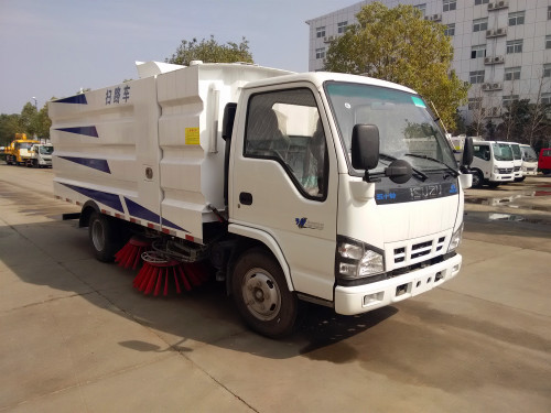 國六慶鈴五十鈴5方藍牌掃路車-掃路車報價-程力掃路車生產廠家 國六慶鈴五十鈴5方藍牌掃路車-掃路車報價-程力掃路車生產廠家